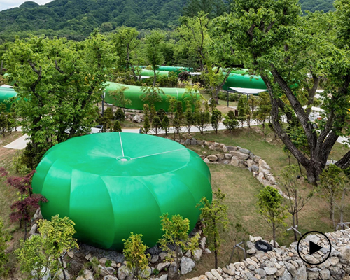 the glamtree resort by archiworkshop nestles into a forest in south korea