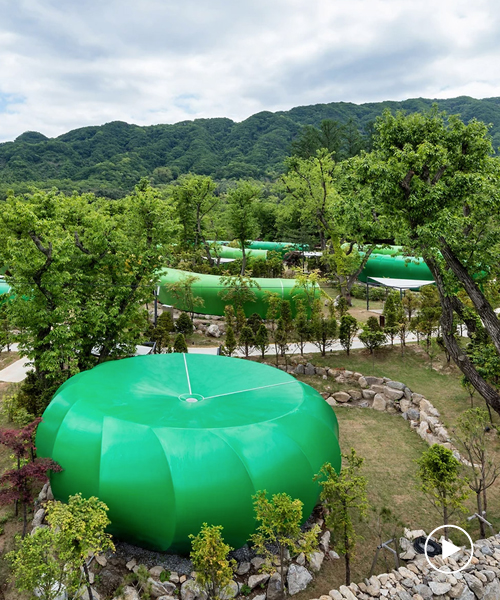 the glamtree resort by archiworkshop nestles into a forest in south korea