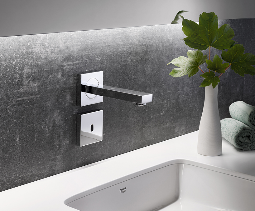 untouchables: GROHE's automatic contactless faucets offer hygienic result