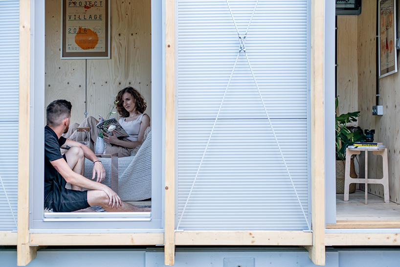 hello wood's kabinka is a modern, small-batch, assemble-yourself cabin