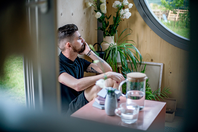 hello wood's kabinka is a modern, small-batch, assemble-yourself cabin