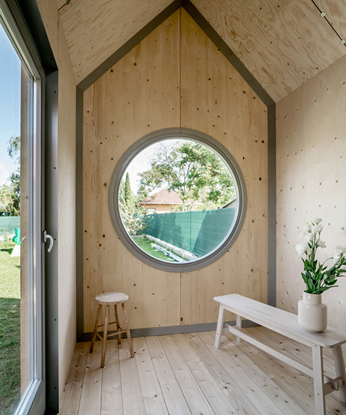 hello wood's kabinka is a modern, small-batch, assemble-yourself cabin