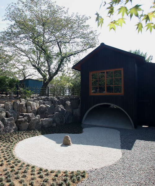 hiroki muto-designed 'library of priests' extends shrine residence in nagano, japan