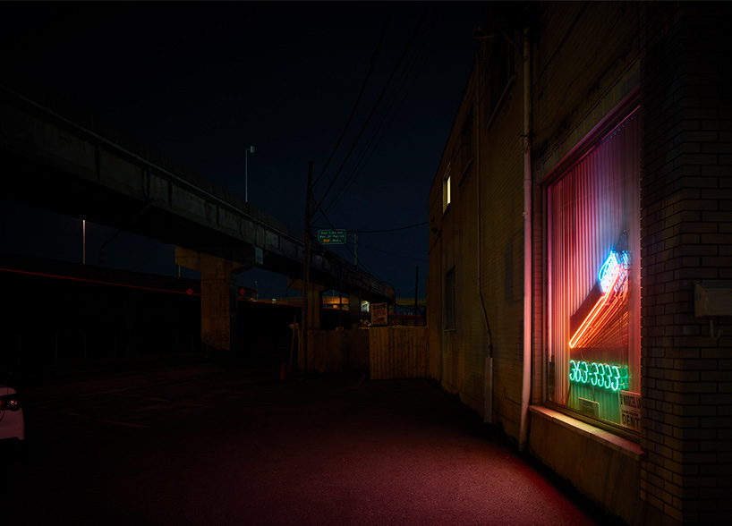 james brittain's 'night walks' series shines a light on urban montreal during lockdown