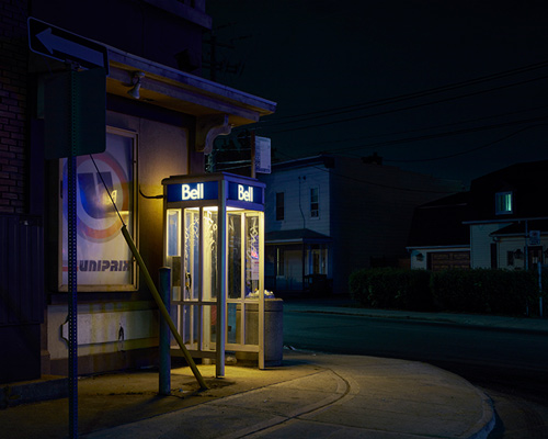 james brittain's 'night walks' series shines a light on urban montreal during lockdown