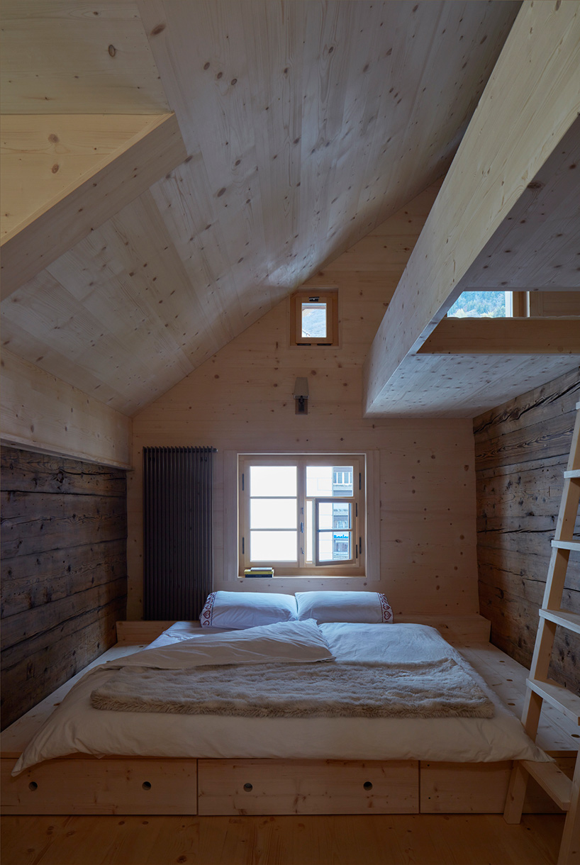 jonathan tuckey design transforms 17th century 'nossenhaus' in a swiss village