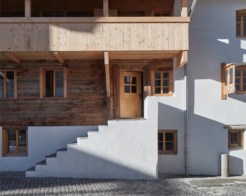 jonathan tuckey design transforms 17th century 'nossenhaus' in a swiss village