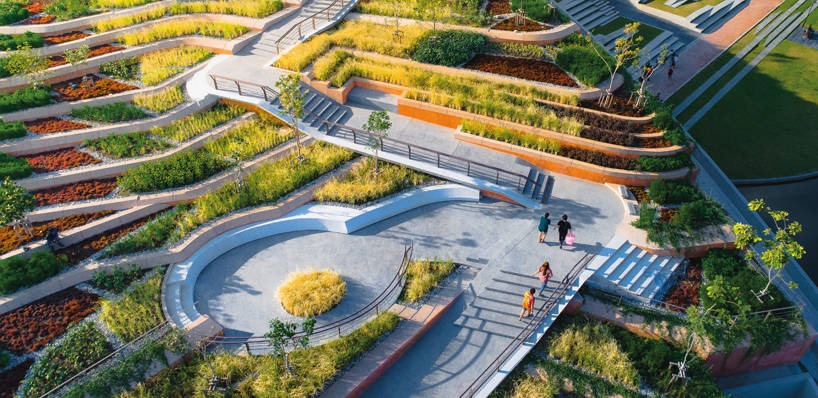LANDPROCESS completes asia's largest urban rooftop farm in thailand designboom