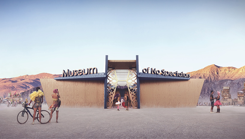 museum of no spectators burning man