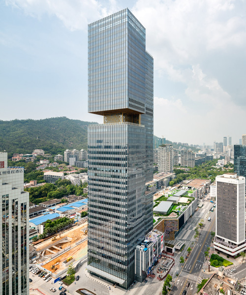 OMA's mixed-use podium tower 'prince plaza' opens in shenzhen, china