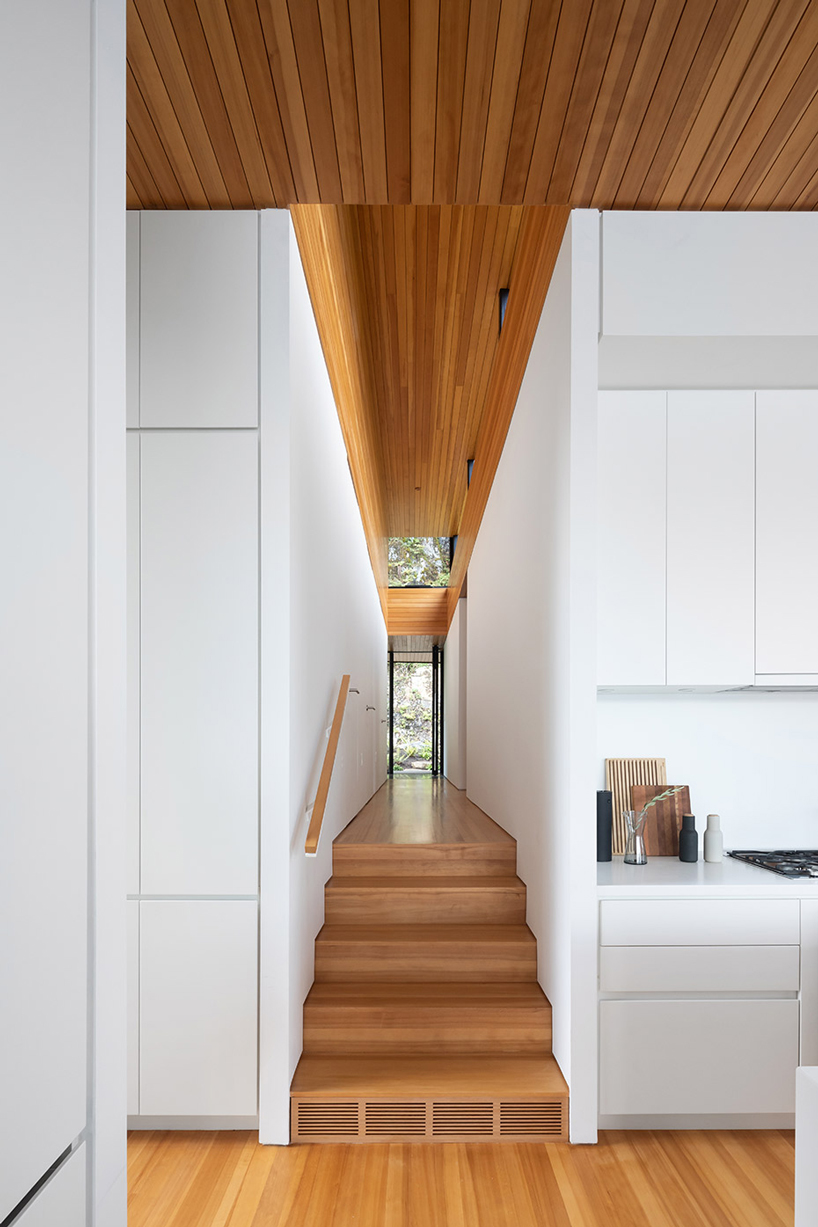 bowen island house by omb is a peaceful family retreat in canada designboom