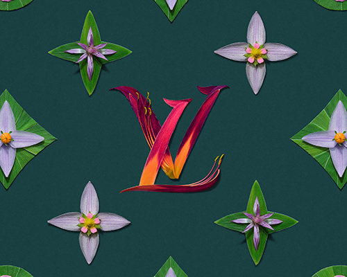 raku inoue crafts iconic fashion brand patterns from bright flower arrangements