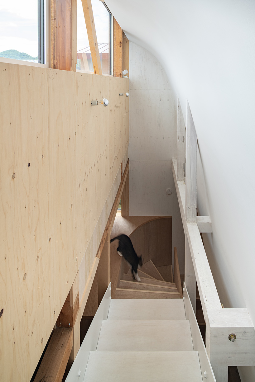 yoshichika takagi renovates two-storey sapporo residence