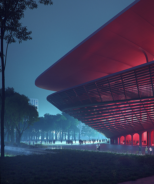 zaha hadid architects to design xi’an international football centre, china