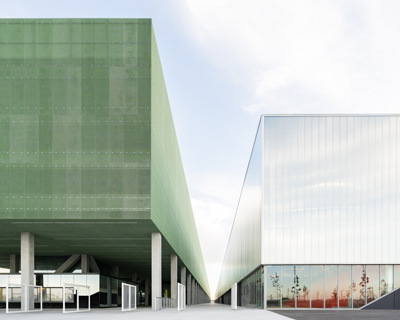 OMA designs toulouse's new exhibition and convention center as an 'urban machine'