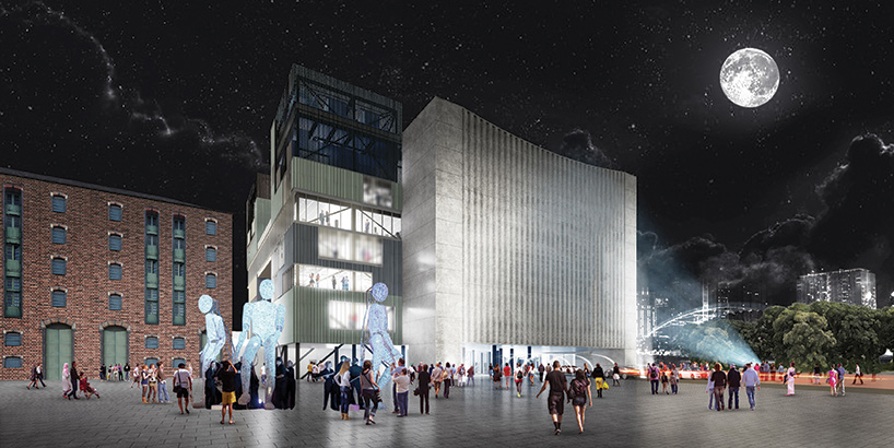 the factory: OMA-designed cultural venue in manchester moves the factory: OMA-designed cultural venue in manchester moves
