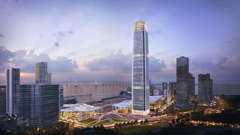 SOM plans 'jiuzhou bay' neighborhood for zhuhai, china