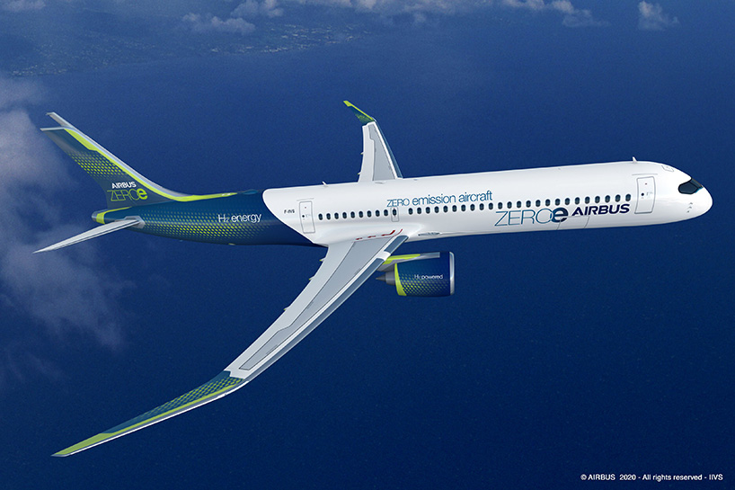 Η airbus παρουσιάζει την ιδέα ZEROe - τρία αεροσκάφη μηδενικών εκπομπών υδρογόνου