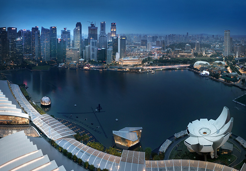 Apple opens floating store designed by Foster + Partners in Singapore