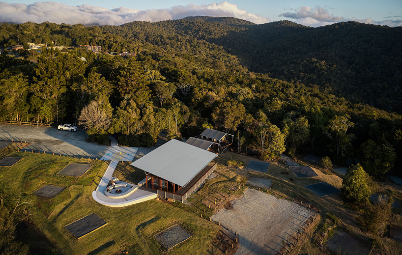 Aspect Architecture Immerses O Reilly S Campground Retreat In Australian Rainforest