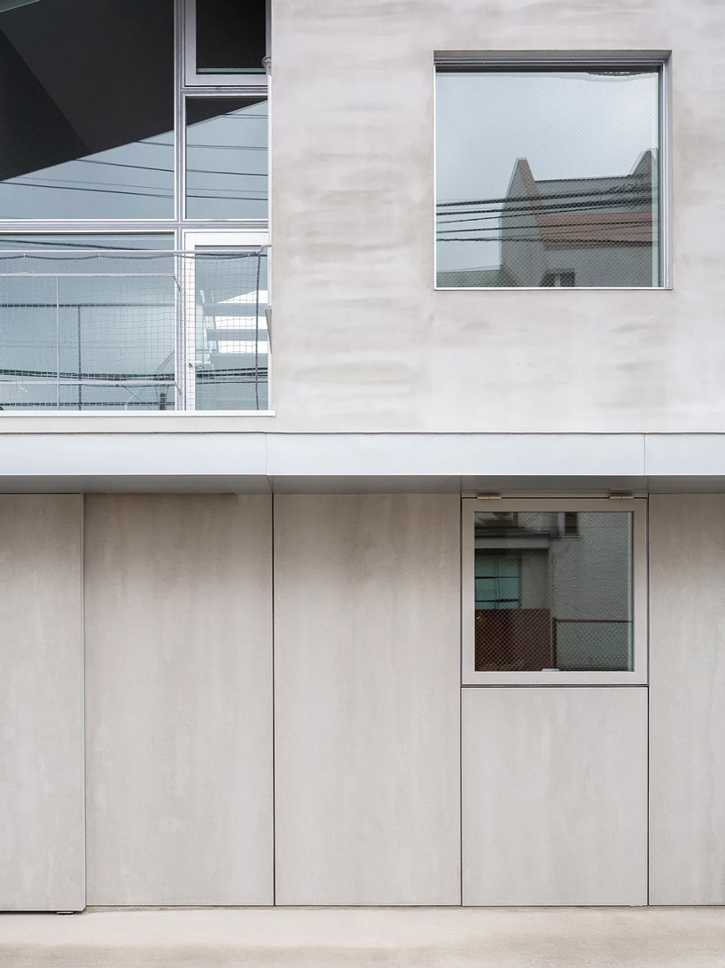 façade of atelierco architects' 'brass house' in tokyo