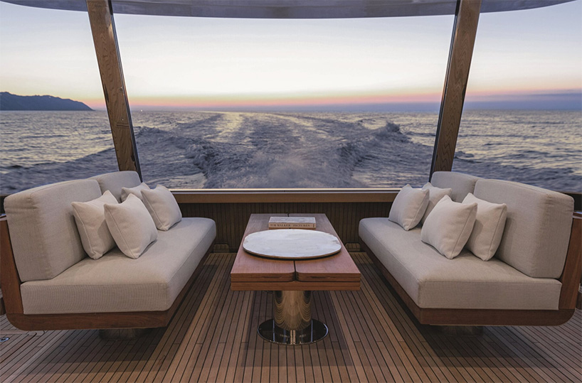 vincenzo de cotiis explores materiality onboard azimut yachts magellano 25 metri