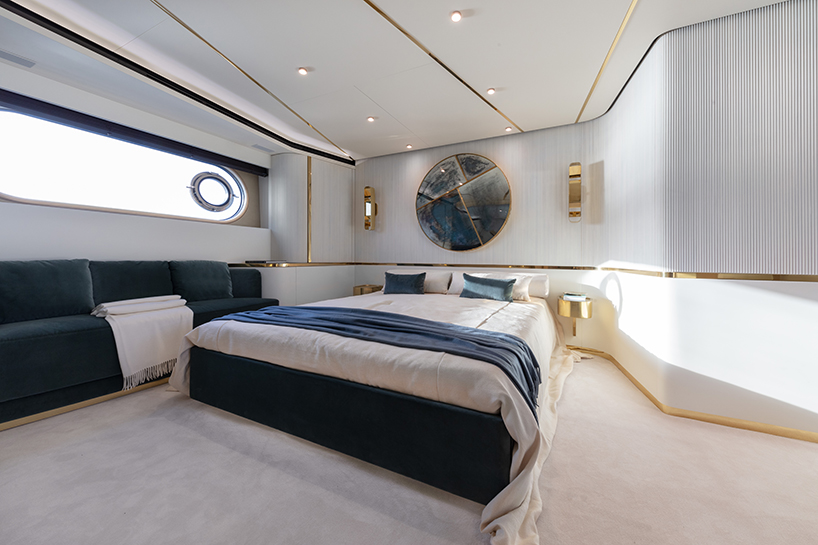 vincenzo de cotiis explores materiality onboard azimut yachts magellano 25 metri