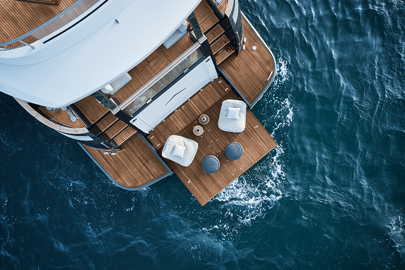 vincenzo de cotiis explores materiality onboard azimut yachts magellano 25 metri