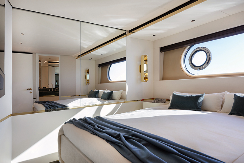vincenzo de cotiis explores materiality onboard azimut yachts magellano 25 metri