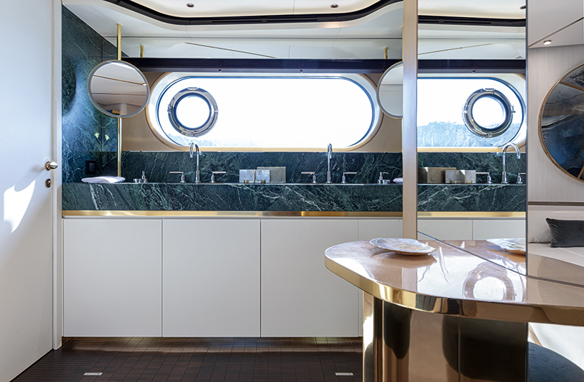 vincenzo de cotiis explores materiality onboard azimut yachts magellano 25 metri