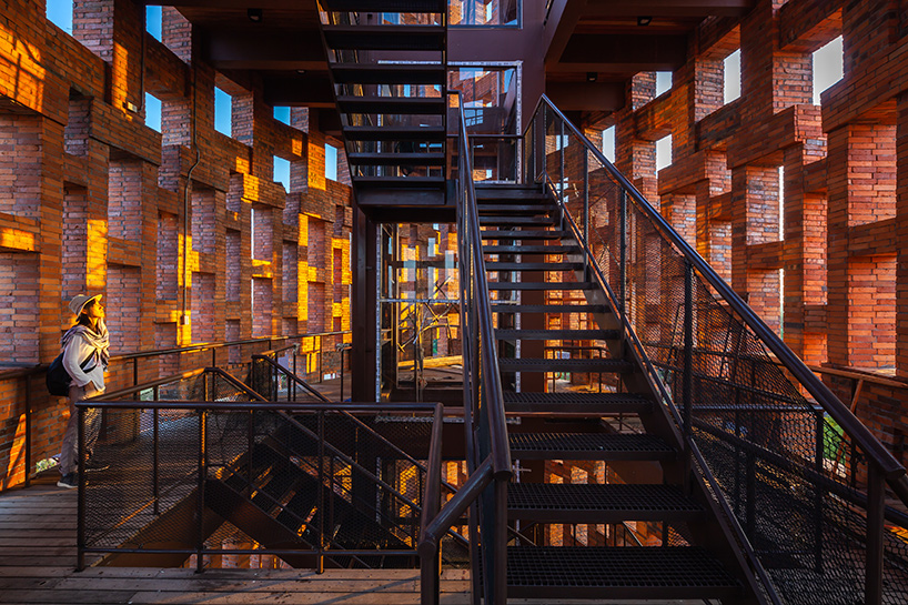 brick observation tower elephant world