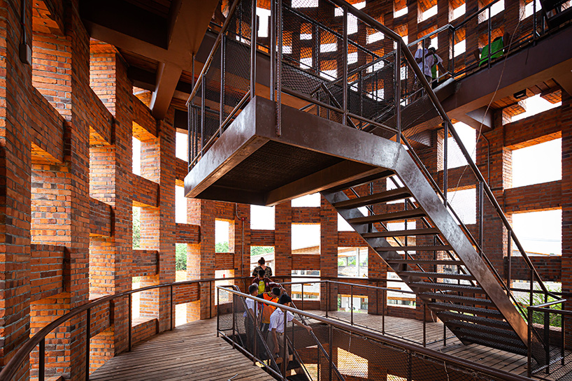 brick observation tower elephant world