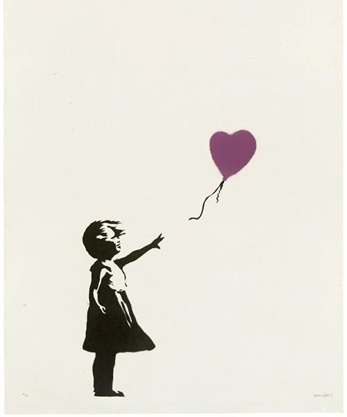 banksy’s ‘I can’t believe you morons actually buy this sh*t’ auction breaks records