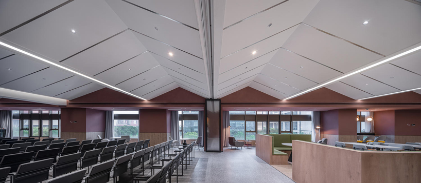 BEHIVE architects designs shanghai hotel around a 7 storey atrium designboom