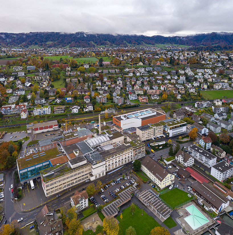 christ & gantenbein completes lindt's 'home of chocolate' in switzerland