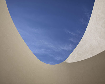 clothing store interior by entre terras + pablo resende in brazil opens towards the sky