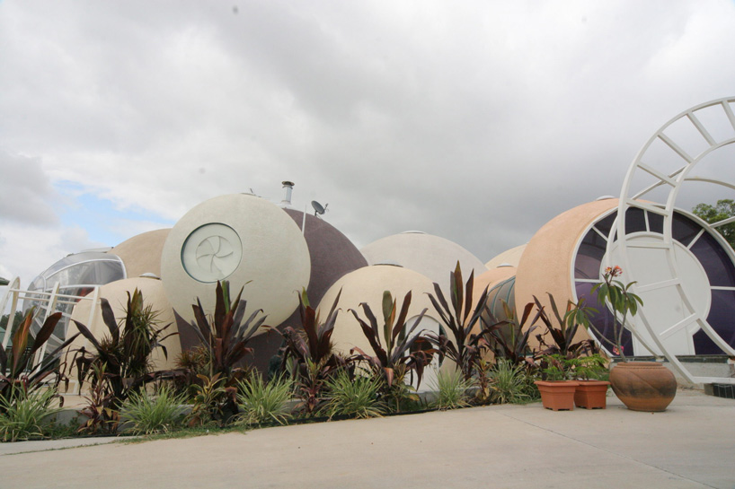 one-of-a-kind concrete bubble house in australia is currently for sale