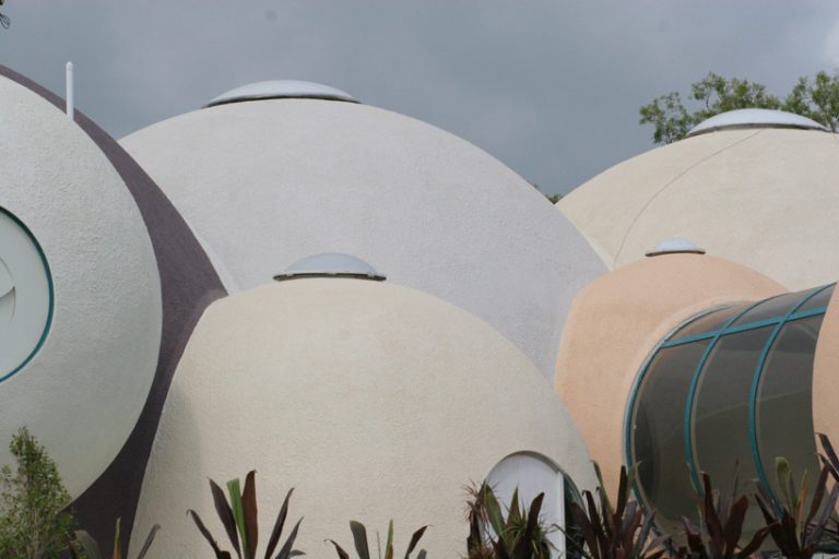 oneofakind concrete bubble house in australia is currently for sale