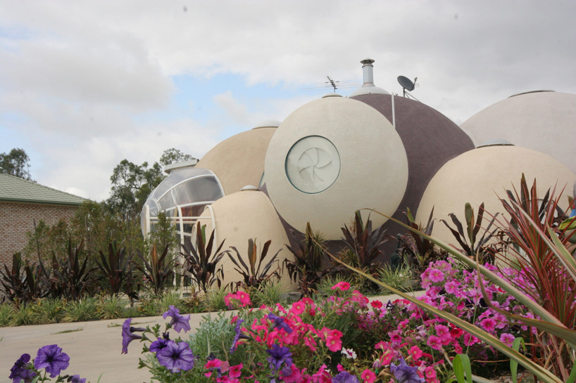 one-of-a-kind concrete bubble house in australia is currently for sale