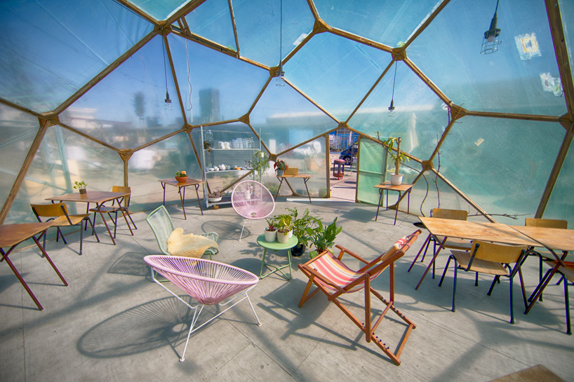 rotterdam's culture campsite lets you sleep in quirky cabins made of upcycled materials