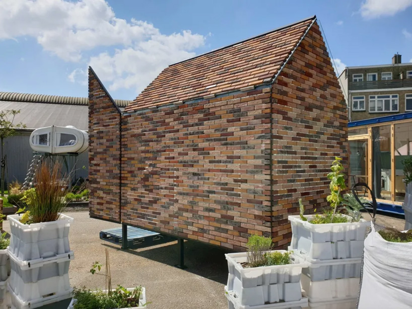 rotterdam's culture campsite lets you sleep in quirky cabins made of upcycled materials