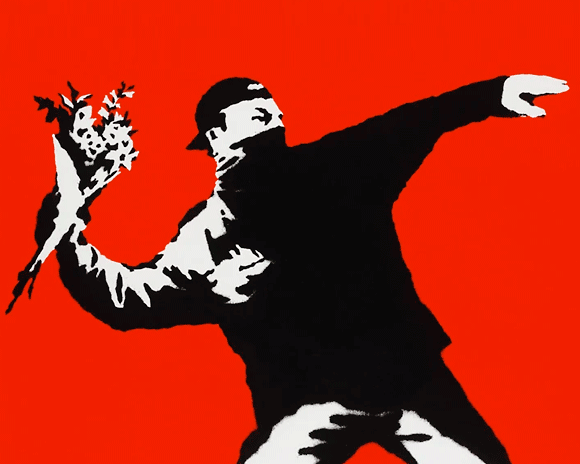 banksy loses trademark legal battle with greeting-card company while his identity remains a mystery