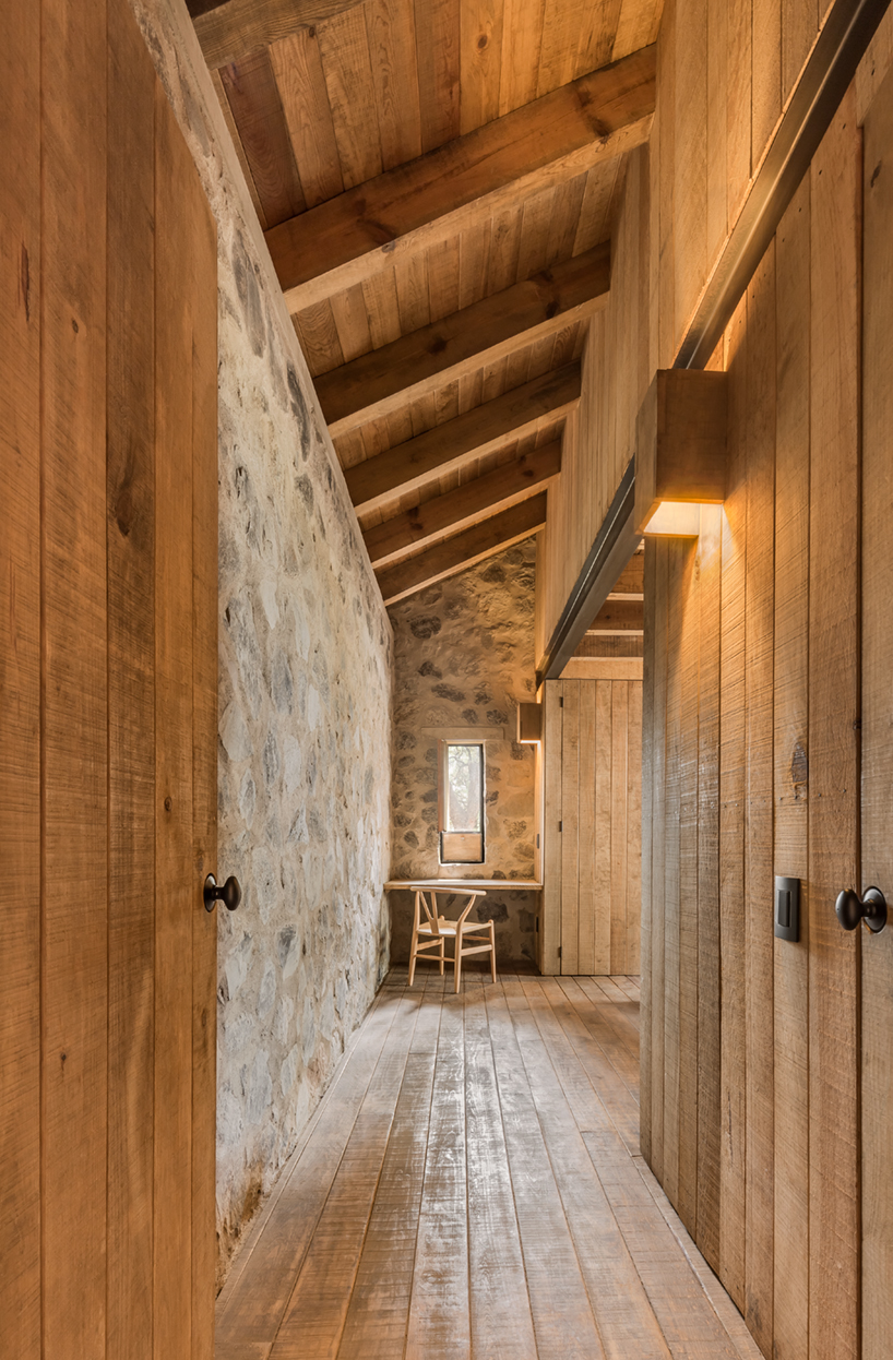 COA arquitectura's cozy stone DSA dwellings are huddled among the woods of jalisco