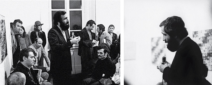 enzo mari: falce e martello (sickle and hammer) at galleria