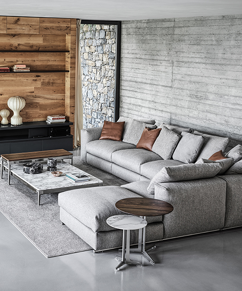 bold personalities are harmonized in FLEXFORM's 2020 indoor collection