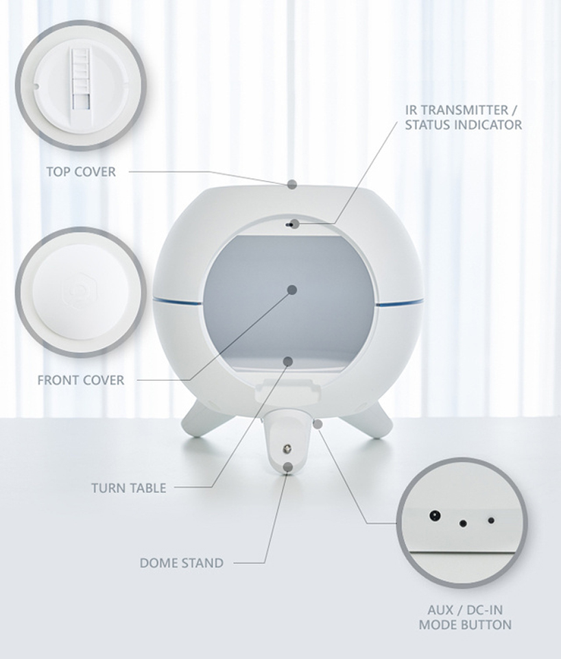 capture glossy images with foldio360 dome, a portable photography studio with turntable