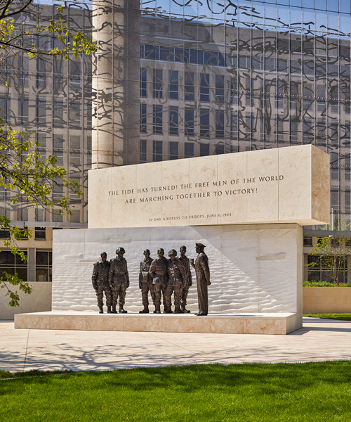 frank gehry-designed eisenhower memorial opens in washington DC