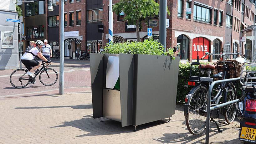 amsterdam installs GreenPee sustainable urinals to tackle 'wild peeing' problem