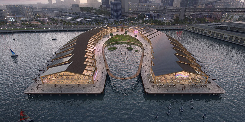 heatherwick studio proposes 'the cove' for san francisco's waterfront