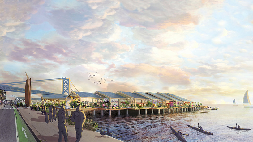 heatherwick studio proposes 'the cove' for san francisco's waterfront